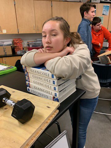 #slumped at robotics...jk we are hard at work today!!