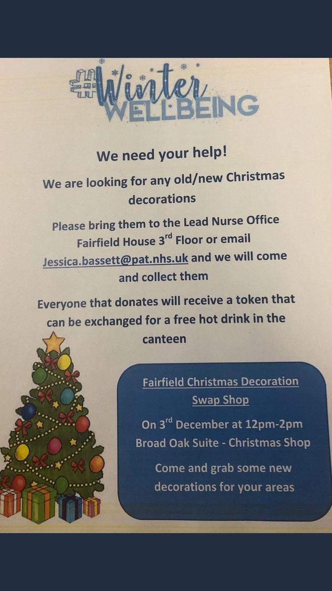 If anyone needs any new decorations  ⁦<a href="/ItsGeordieJess/">Jess</a>⁩ still has some lovely donations . Please email her to arrange to visit the shop ⁦@BuryRochCO_NHS⁩