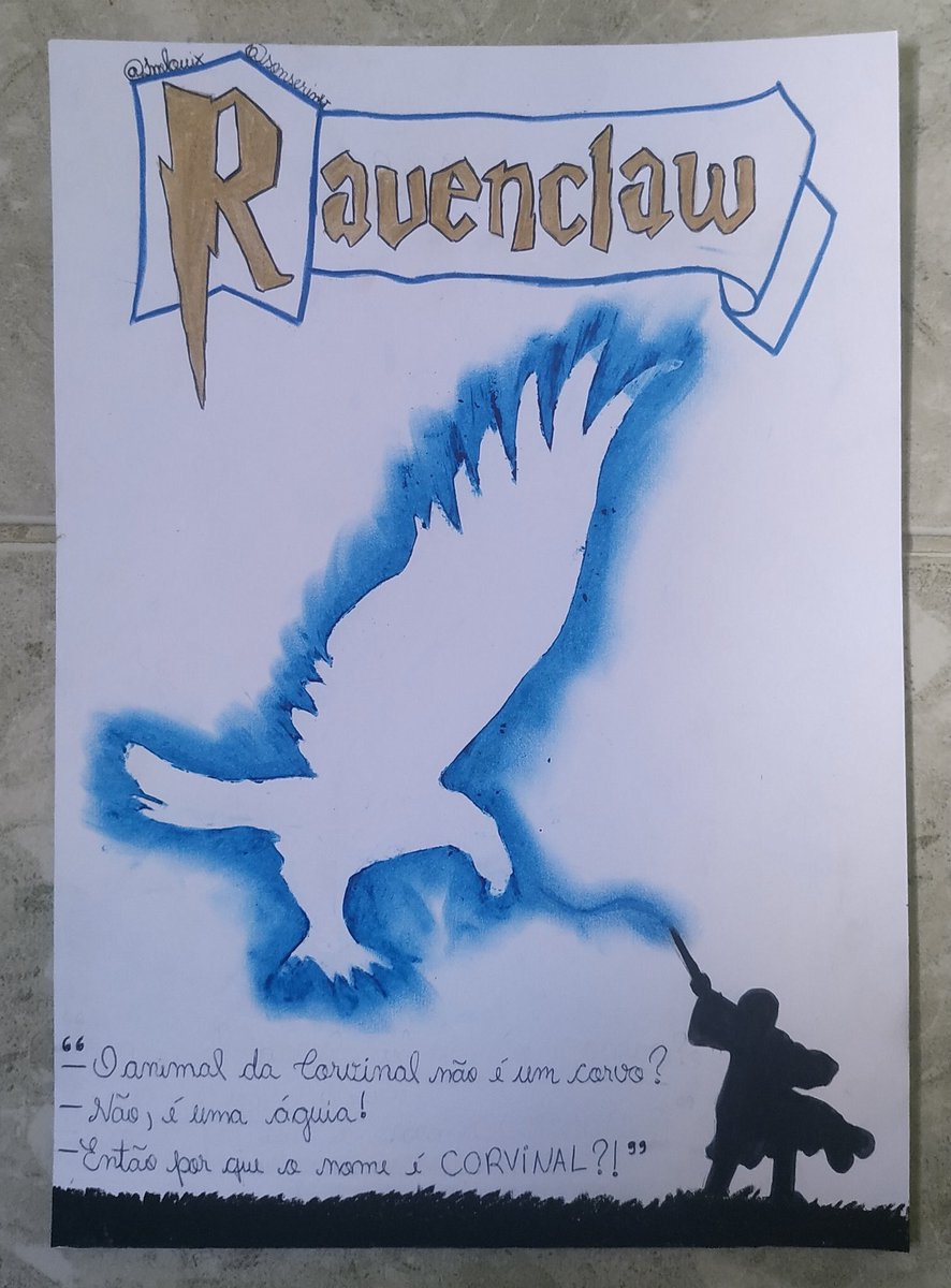 famyhogwarts's tweet photo. DESENHO
💚SONSERINA PARA CORVINAL💙 https://t.co/kvMg91CdHt