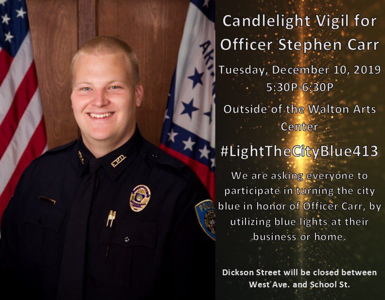 FYVpolice's tweet photo. #LightTheCityBlue413 #hero #neverforgotten #resteasybrother #wehaveitfromhere #fayettevillesfinest https://t.co/rUcZTxG1xP