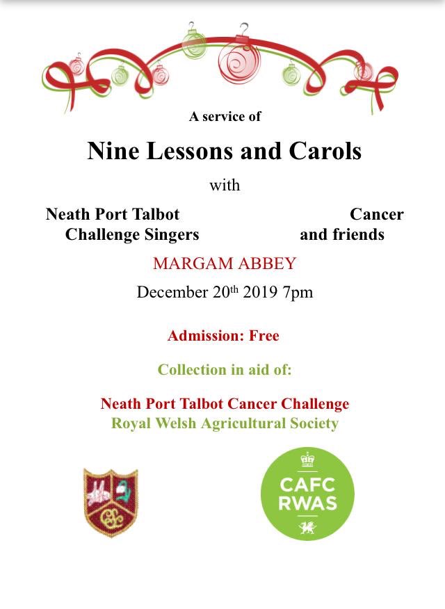 Get those vocal cords in the Christmas spirit and come along to a fun filled night at Margam Abbey 😃🎶 #Glamorgan2021 #Morgannwg2021