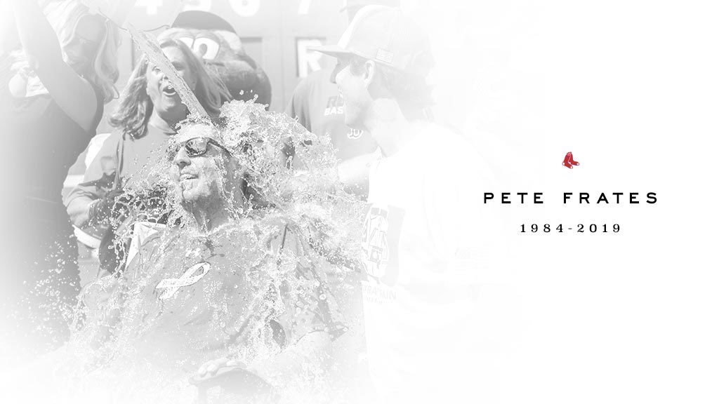 The #RedSox statement regarding the passing of Pete Frates: atmlb.com/36kzXKE
