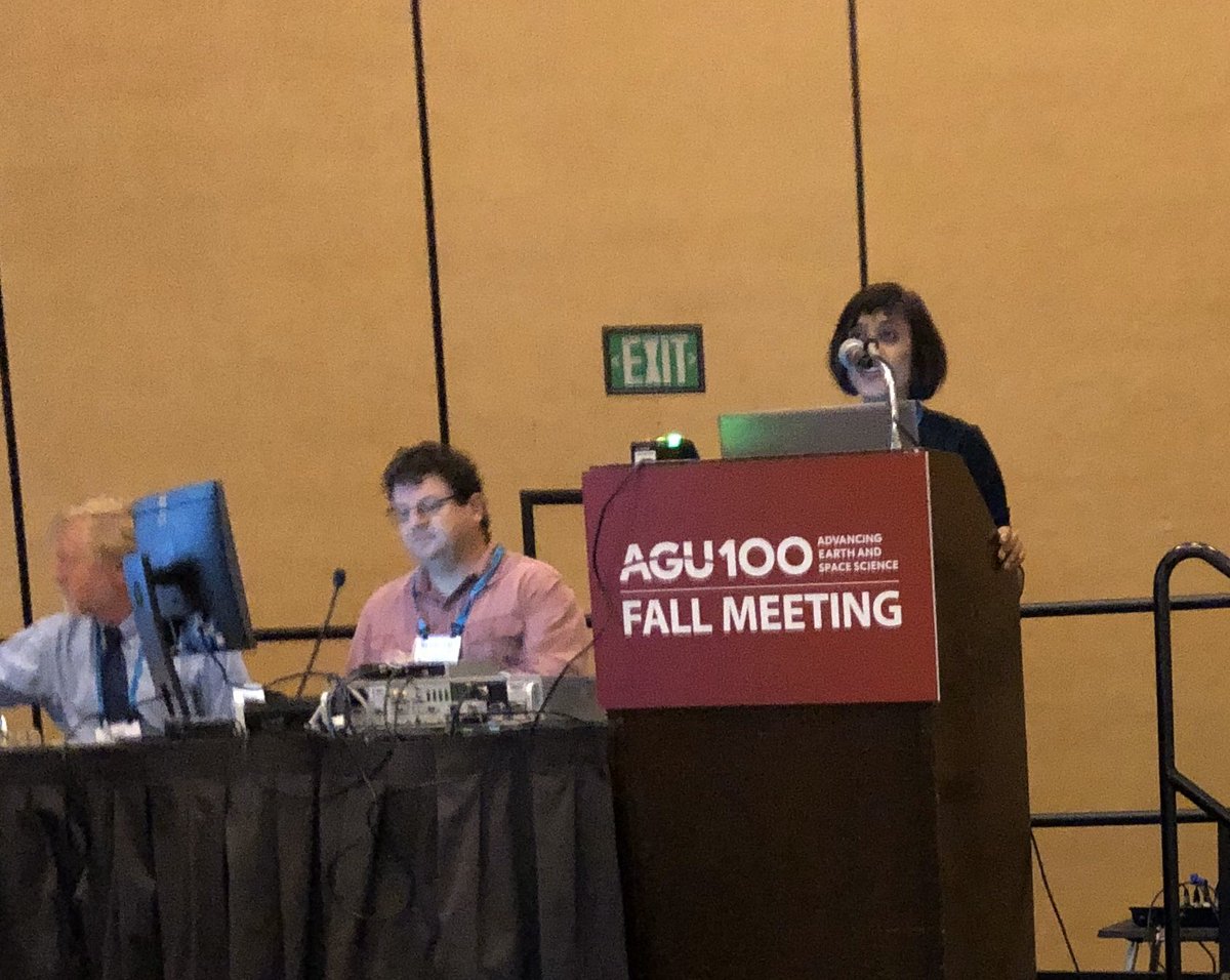VanmeterKVM's tweet image. @nanditabasu2 talks about water quality and landscape legacies at this afternoon’s Centennial  session #AGU2019 #basuLab @pHred_cheng @DanykaKByrnes