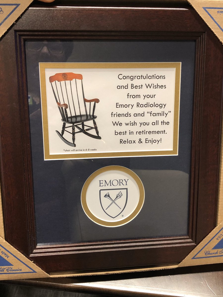 williearnold's tweet photo. Congratulations Mike Armstrong for all your years of service!  You will be missed.  Enjoy Retirement!! 🎉🥳🍷 #EmoryRadiology https://t.co/n6ckDXjxJZ
