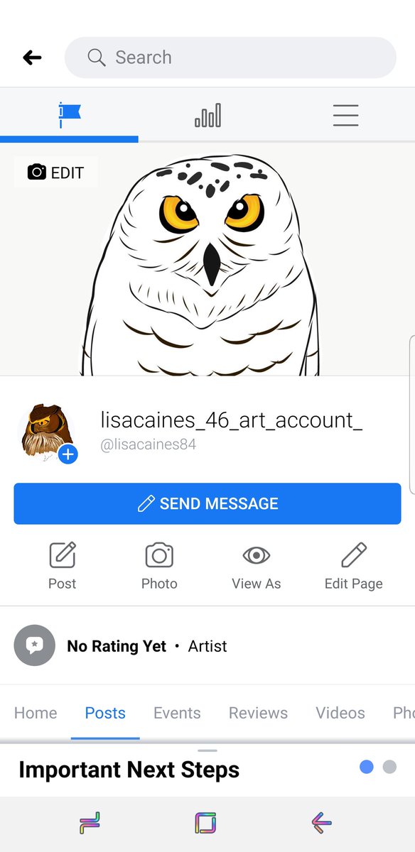 artlisa84's tweet photo. My super pitiful facebook page for my drawings. Only had it a few day. Not many posts but banned from promoting myself after Facebook offered me an ad to promote myself. Good grief. #badluck #facebook #facebookmarketing #fail #facebookban #lol #why #noreasongiven https://t.co/4h4cURB7CT