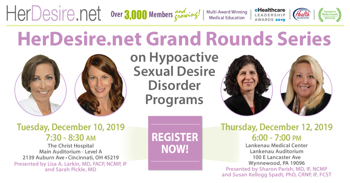 _ESSA_education's tweet photo. Register NOW for https://t.co/vxBJ0Tikhl GRAND ROUNDS Program(s) here (https://t.co/PuFtLpBCS3) #HerDesire.net #HSDD #GrandRounds #SexualHealth #SexualEducation #FSD #FemaleSexualHealth #CMEcredit #Education #WomensHealth #LisaLarkin #SarahPickle #SharonParish #SusanKelloggSpadt https://t.co/0pGPz8SYrn