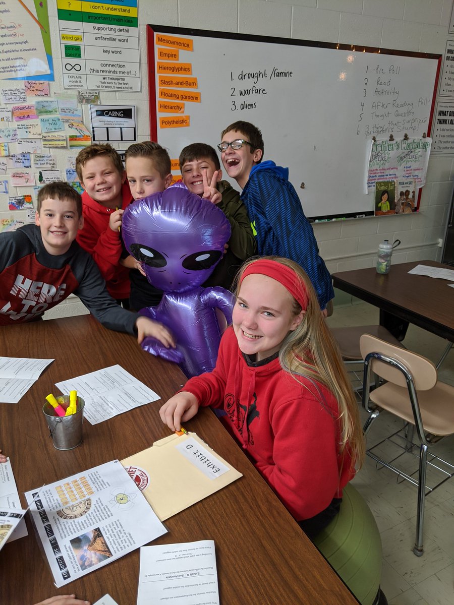 smonsman's tweet photo. Today we analyzed tables, charts, and other evidence to determine what caused the disappearance of the Mayan  civilization. Thanks @MrRoughton for the great materials! @ChardonMS https://t.co/6zalXiTFWo