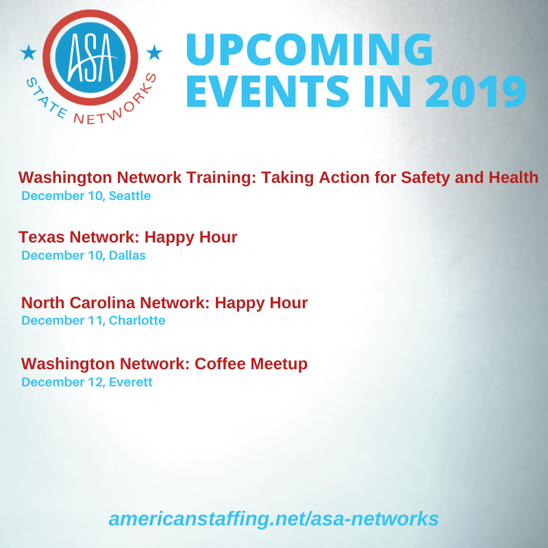 StaffingTweets's tweet photo. #Staffing professionals: ASA offers #ASAStateNetwork events—local educational & networking opportunities. Here is your lineup of upcoming events. Learn more & RSVP at https://t.co/bXpiymqY1h https://t.co/5ASB0fBnP4