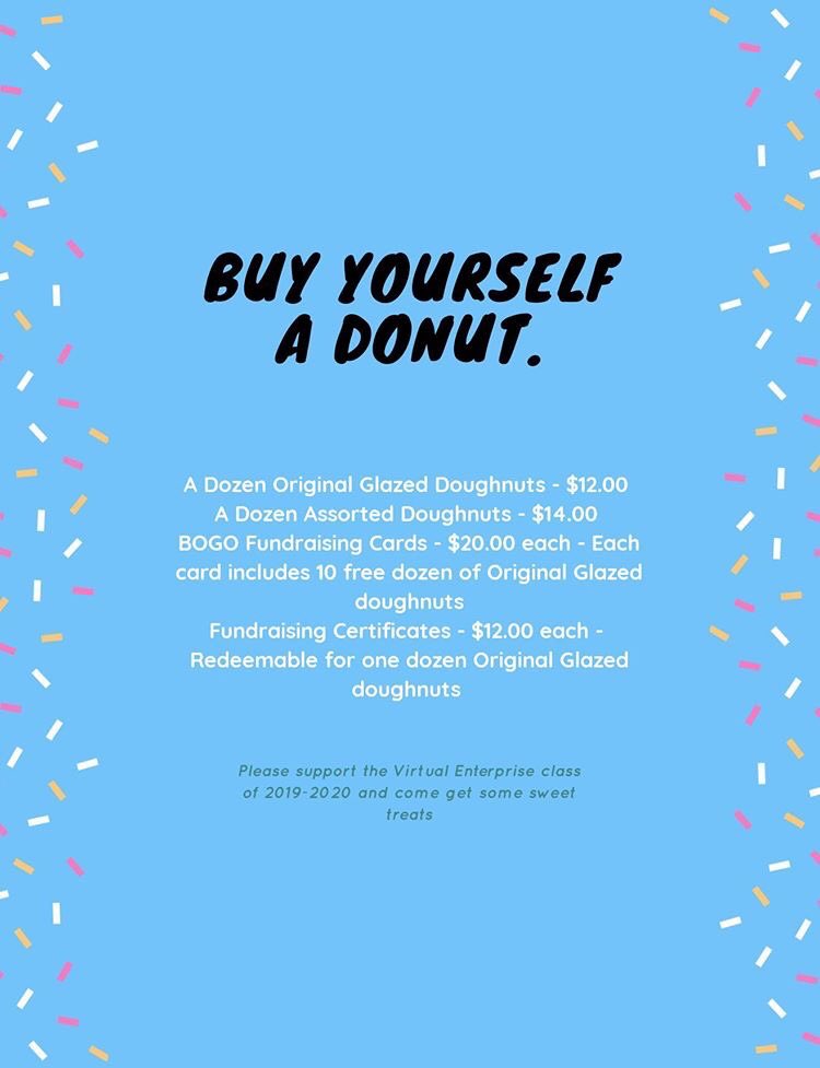 thebackpackplus's tweet image. BackPack Plus is currently doing a fundraiser where we sell Krispy Kreme Products! Come support us by buying some Krispy Kreme doughnuts! Sales end on December 11 and Distribution is on December 13 at Room 110! 🍩🍩