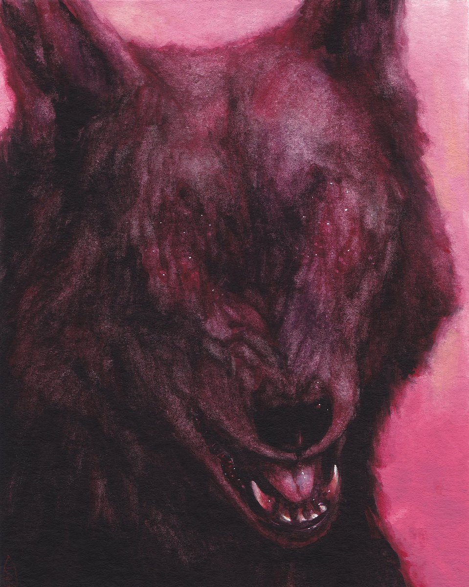 sloppjockey's tweet photo. ccaanniidd and blndhnd // gouache on paper 4x5 and 3x4 inches \\ https://t.co/LKjJAIWtJ9