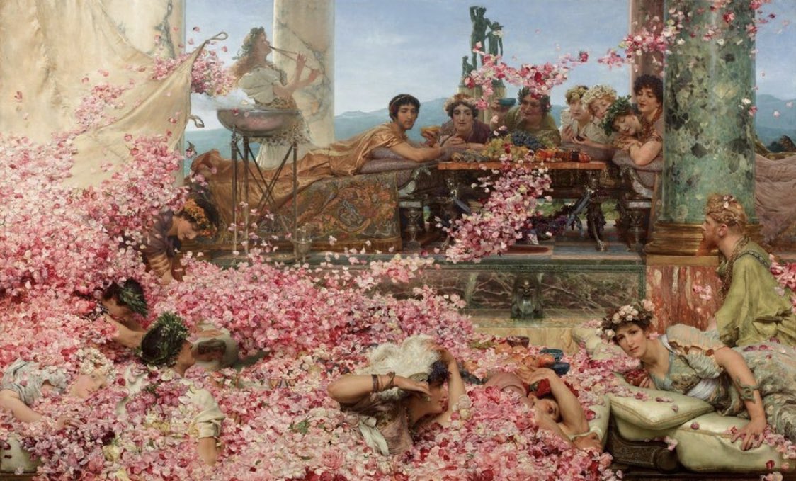 syiphee's tweet photo. The Roses of Heliogabalus by Lawrence Alma Tadema https://t.co/Um8ksDcAMb