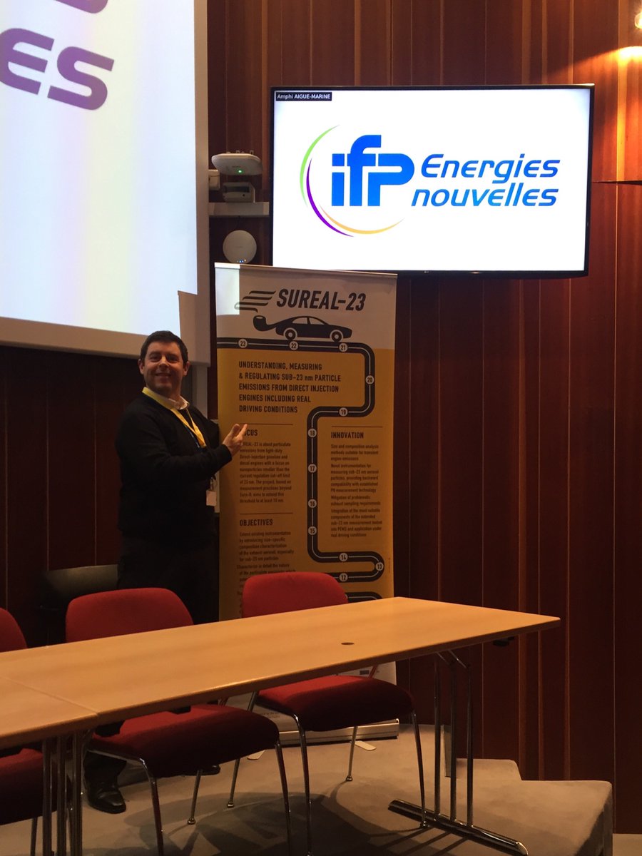 Sureal23's tweet photo. Everything is ready for the project’s Final Workshop on "Measuring &amp; regulating sub-23 nm particle emissions from LD powertrains: Q&amp;A from 3 years of #H2020 research"! @IFPENinnovation!
C U tomorrow! #GreenVehicles #ResearchImpactEU https://t.co/UZbHtkZXwa