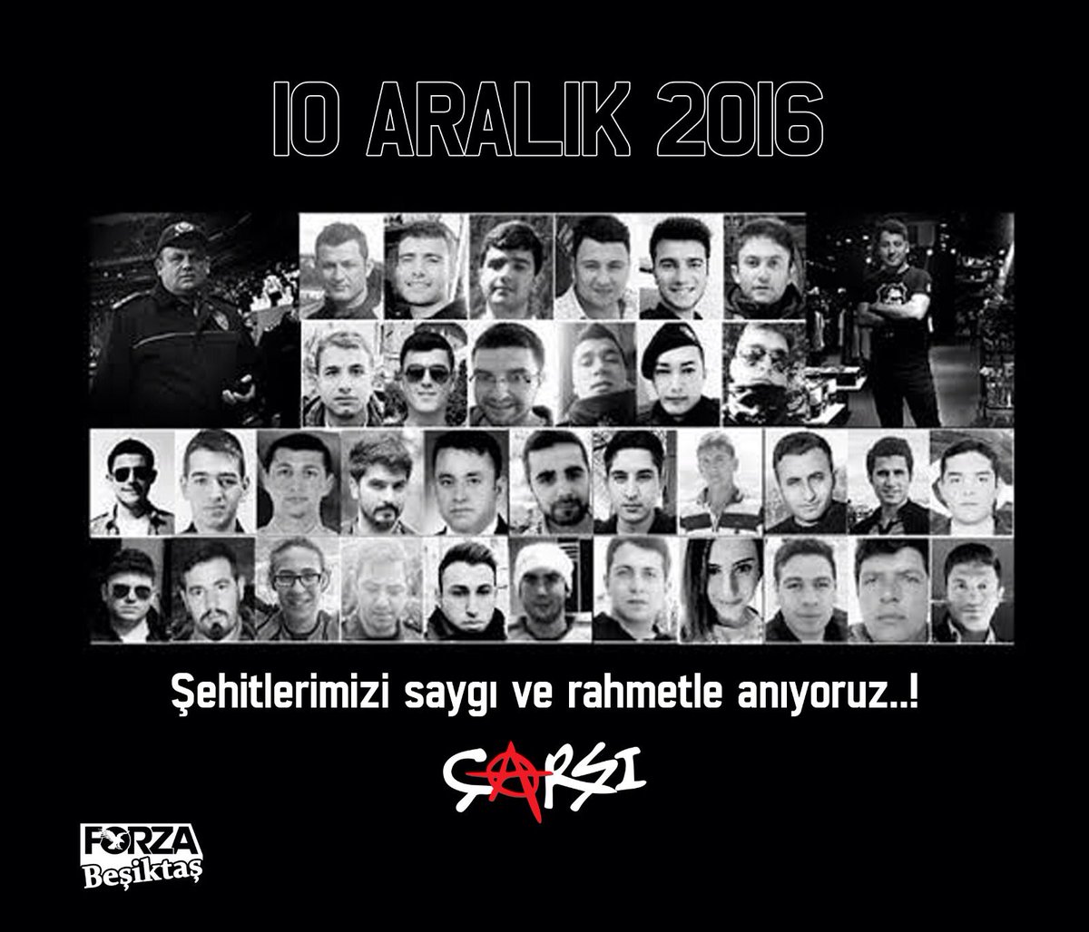 UNUTMADIK...
Saygı ve rahmetle #10Aralık2016