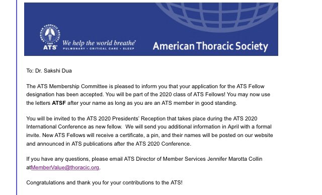 Not gonna lie. This feels pretty dope! <a href="/atscommunity/">American Thoracic Society (ATS)</a> #ATS <a href="/IcahnMountSinai/">Icahn School of Medicine at Mount Sinai</a> <a href="/Respiratory_NYC/">The Mount Sinai Respiratory Institute</a> <a href="/DOMSinaiNYC/">Mount Sinai Department of Medicine</a>