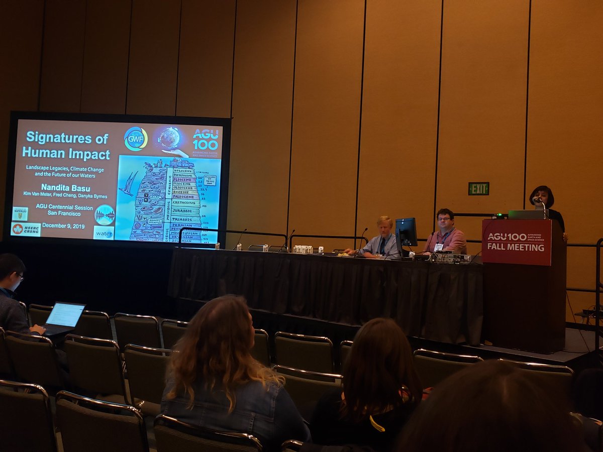 gwf_yp's tweet image. Phenomenal talk by @nanditabasu2 on how past practices haunt the present and future quality of water #AGU19 #AGU2019 #basulab