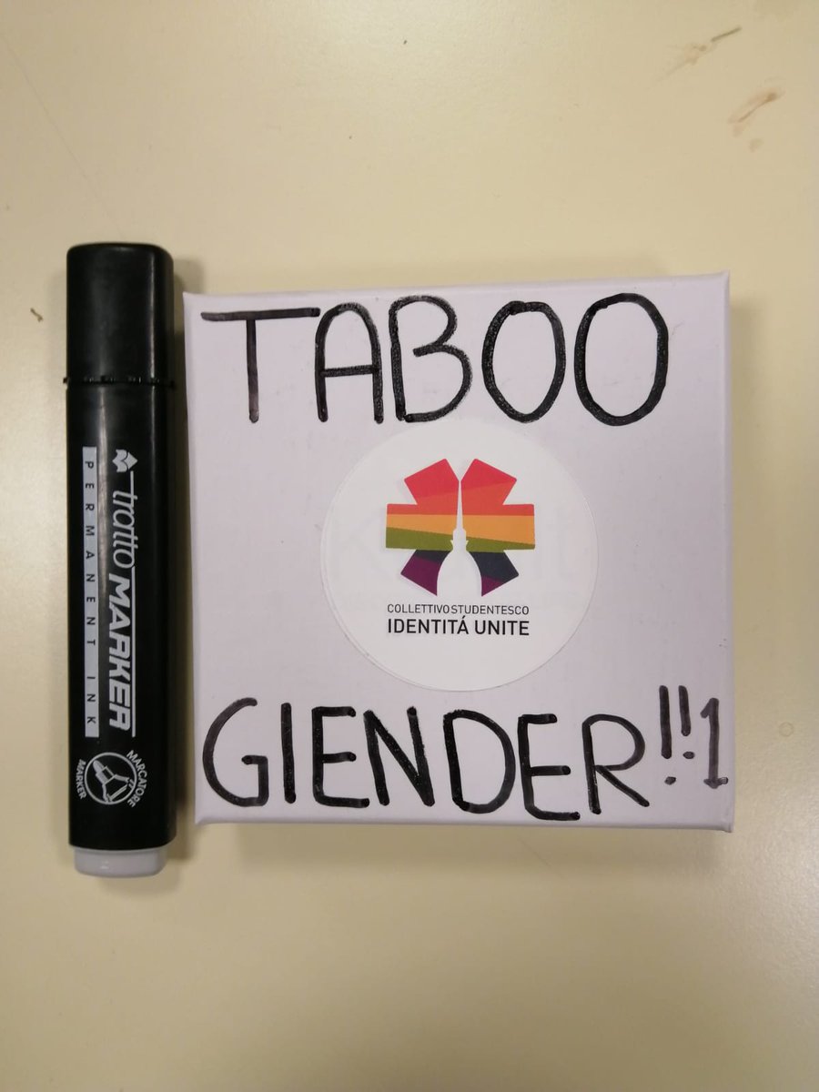 identitaunite's tweet photo. Che cosa dovremo mai indovinare? Il nostro speciale Taboo #LGBT ti aspetta! #lgbttorino #identitaunite https://t.co/weIePTSDPV