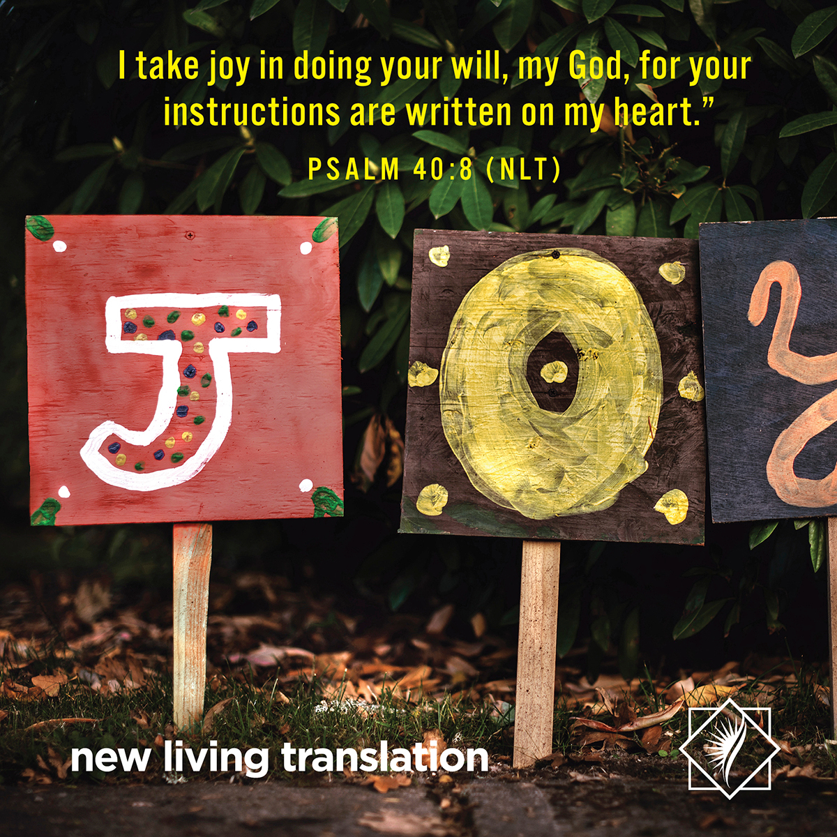NLTverse's tweet photo. "I take joy in doing your will, my God, for your instructions are written on my heart.” Psalm 40:8, NLT
#ReadTheNLT #Psalm #Joy #YourInstructions #WrittenOnMyHeart https://t.co/BMMU1H0bQ3