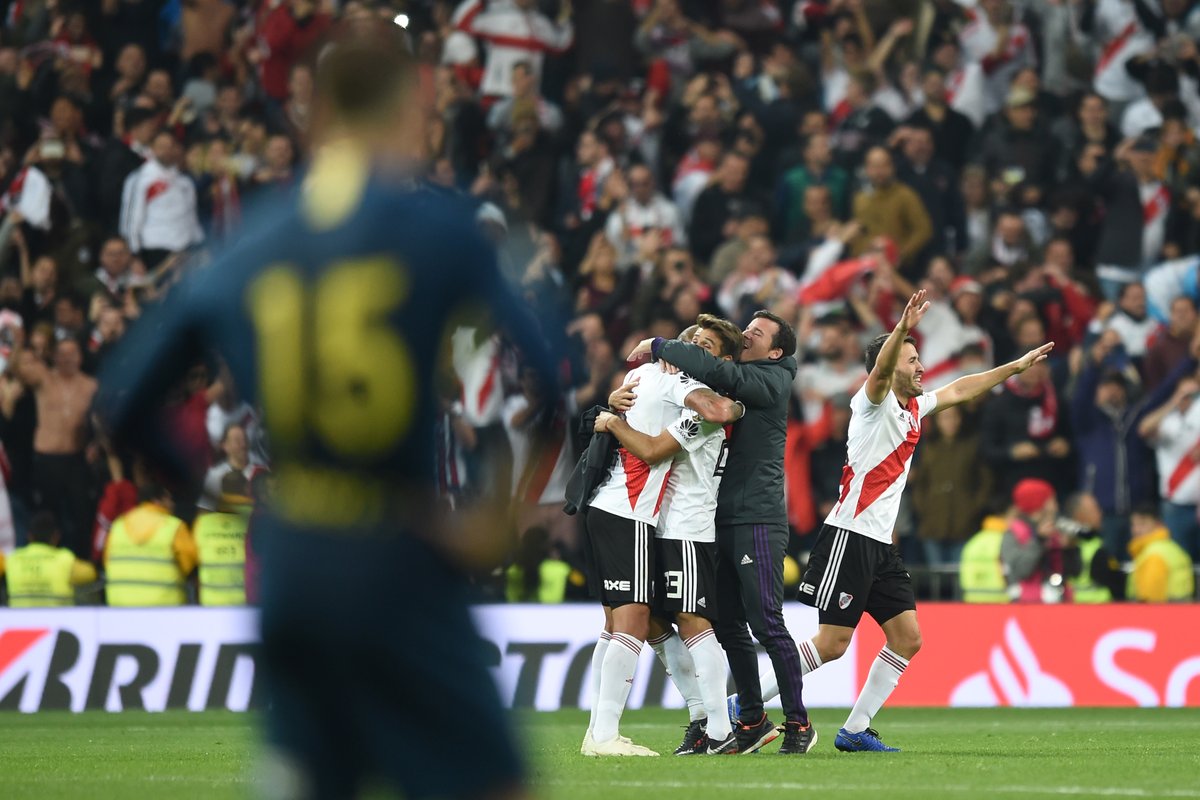 RiverPlate's tweet photo. Simplemente, el Más Grande de la Historia. 

#LaCopaEterna 🏆 https://t.co/PRwfkXN8tY