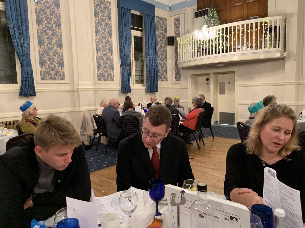 SurbitonLodge's tweet photo. Great times had at this years Surbiton Xmas Dinner, supported by fellow lodges. https://t.co/aBudZ3Tb7d