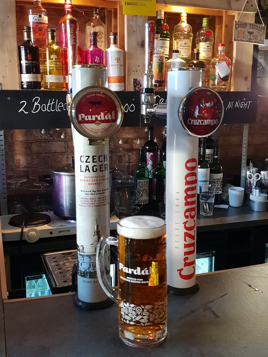 Little <a href="/BudvarUK/">The Original Budweiser Budvar UK</a> Pardel install at The Decanter in Glossip today , great place, give it a try,
 <a href="/LWCMcr/">LWC Drinks MCR</a>