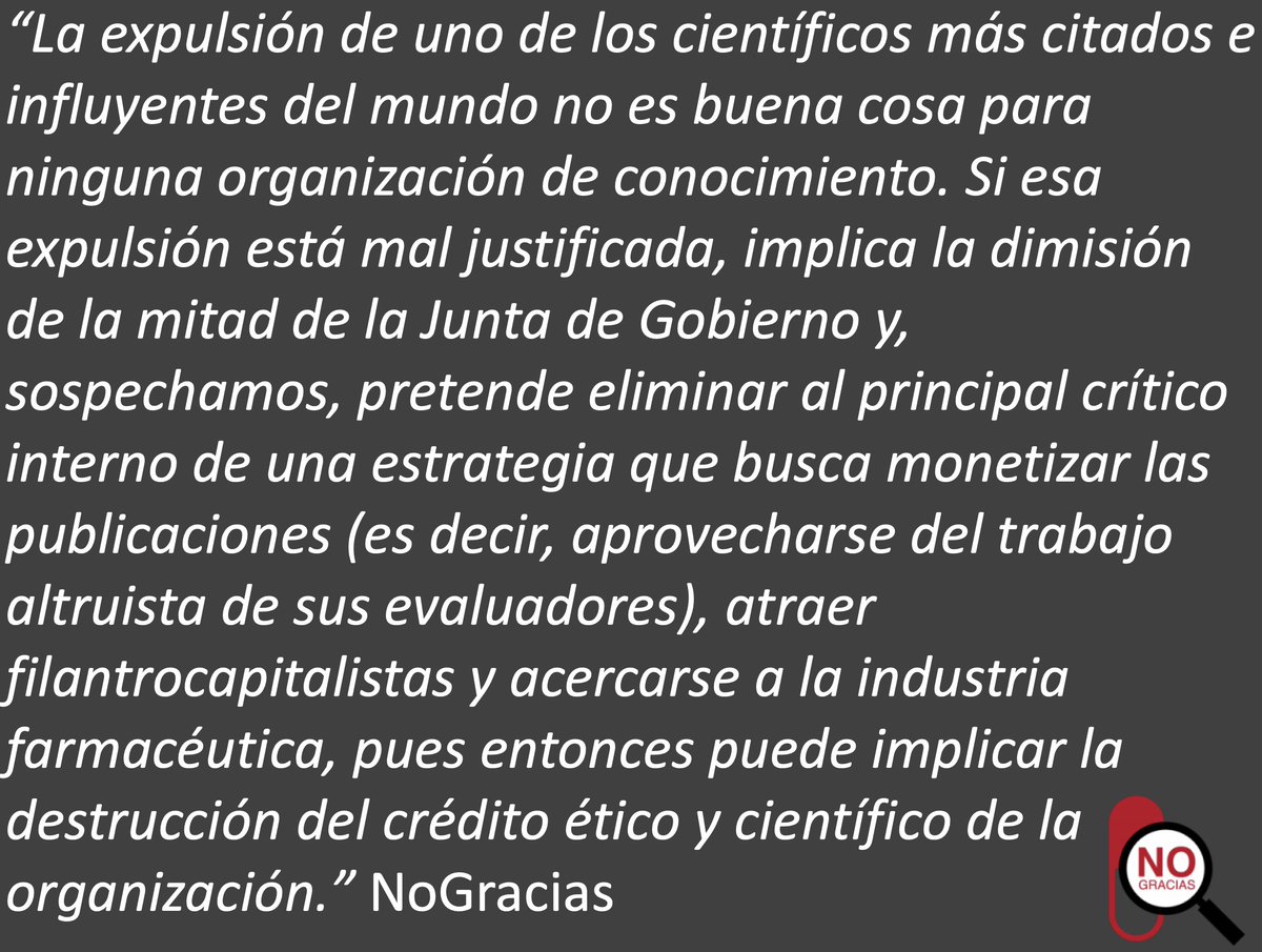 Peter Gøtzsche is on fire nogracias.org/2019/12/09/pet… <a href="/PGtzsche1/">Prof. Peter C Gøtzsche</a>