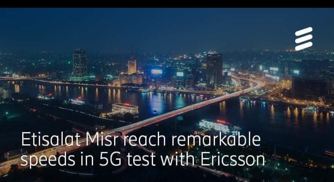 CCPlusNews's tweet photo. At #CairoICT2019, our esteemed client, @EricssonMEA, successfully tested #5G with @EtisalatMisr & the results were speeds up to 1.4 Gbps.
#CCPlus #EricssonMEA #Telecom #CCPlusClient https://t.co/RzQIf3GDFy