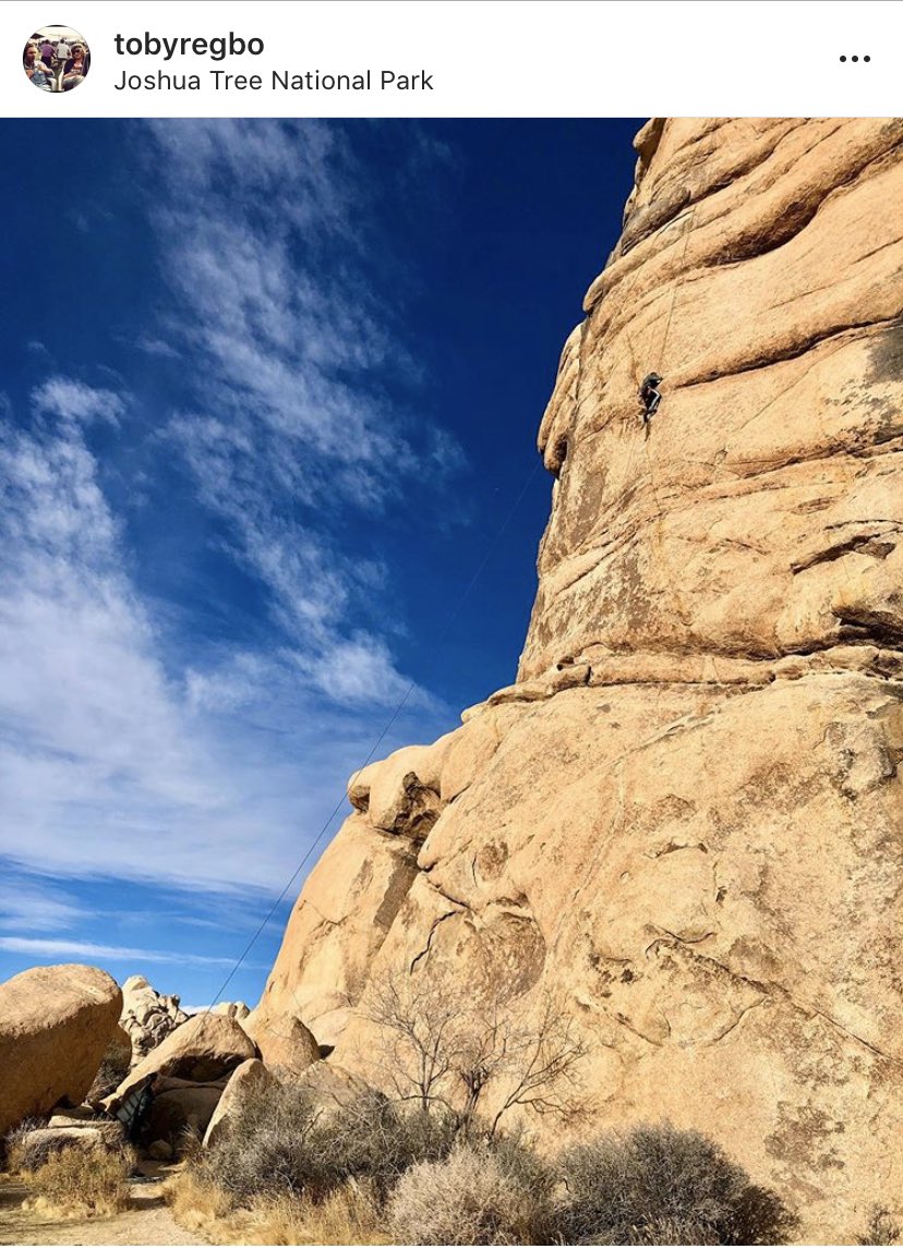 New Instagram post! “Climbing stuff.”