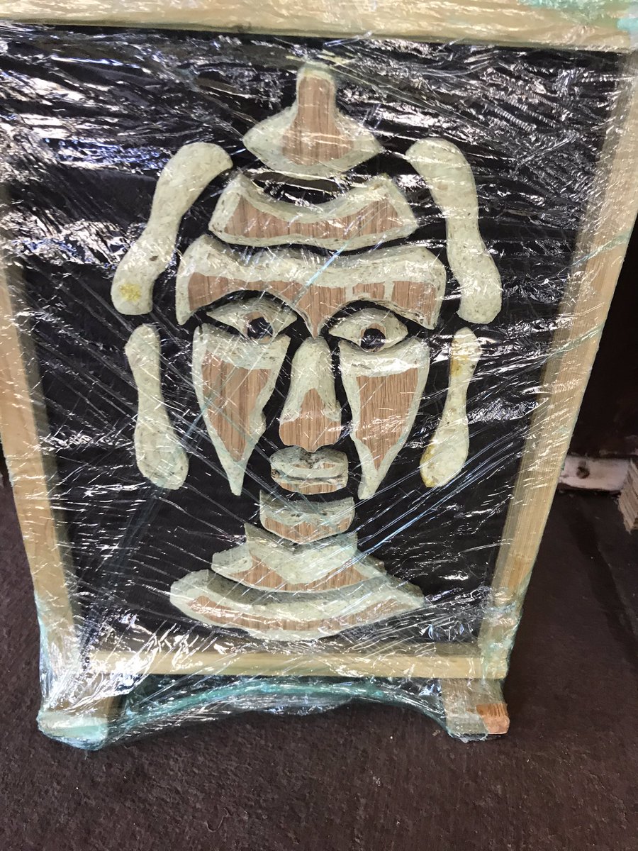 TexasRamps's tweet photo. Thank you employees of @Toyota for coming out last Saturday to build a wheelchair ramp for 93 year old Roy. #community Roy carves wooden walking sticks and images like this one. https://t.co/INnpB2pgsE