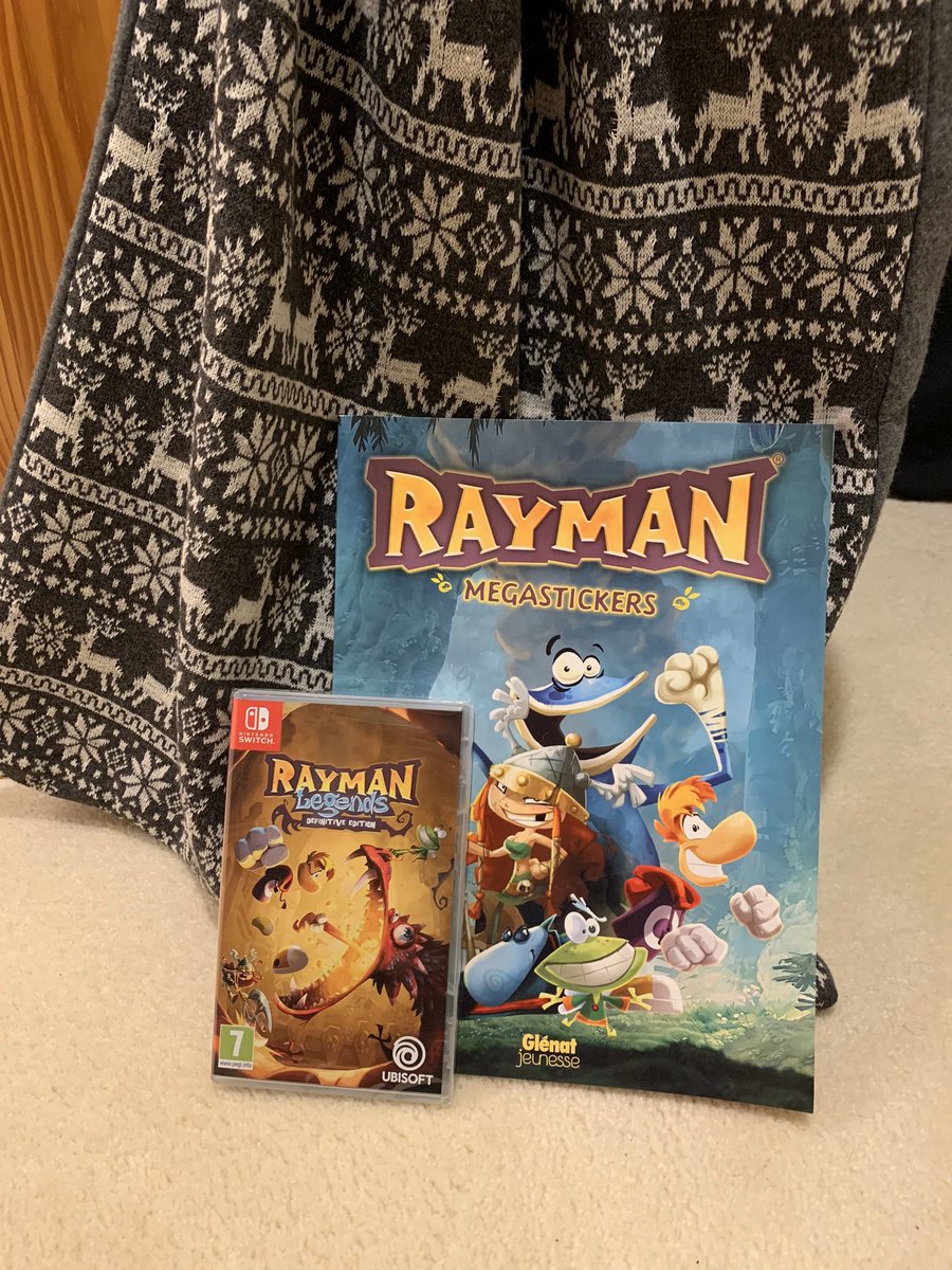 RaymanTogether's tweet photo. Happy Christmas @nolongergone youβre this weeks giveaway winner. #RaymanLegends for #NintendoSwitch and #Rayman Sticker Book are both yours. Please contact me to receive your prize. πβοΈ
Didnβt win? Donβt worry thereβs still two more weeks of Raymas on #RaymanTogether π https://t.co/nET9LBlviv