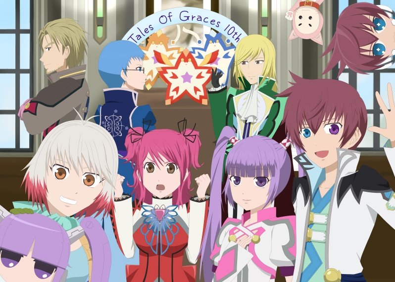 テイルズ オブ グレイセス 10周年 お祝いのファンアートたち テイルズ オブ グレイセス 10周年 お祝いのファンアートたち