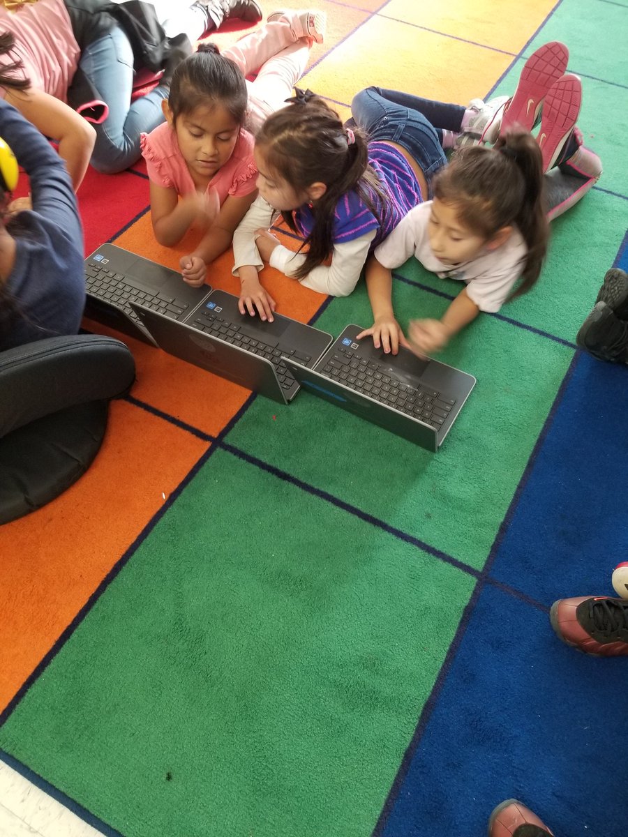 Brianne Garfield (@garfield_1317) on Twitter photo Let the coding begin...
#HourofCode2019 #Fairviewpanther Let the coding begin...
#HourofCode2019 #Fairviewpanther