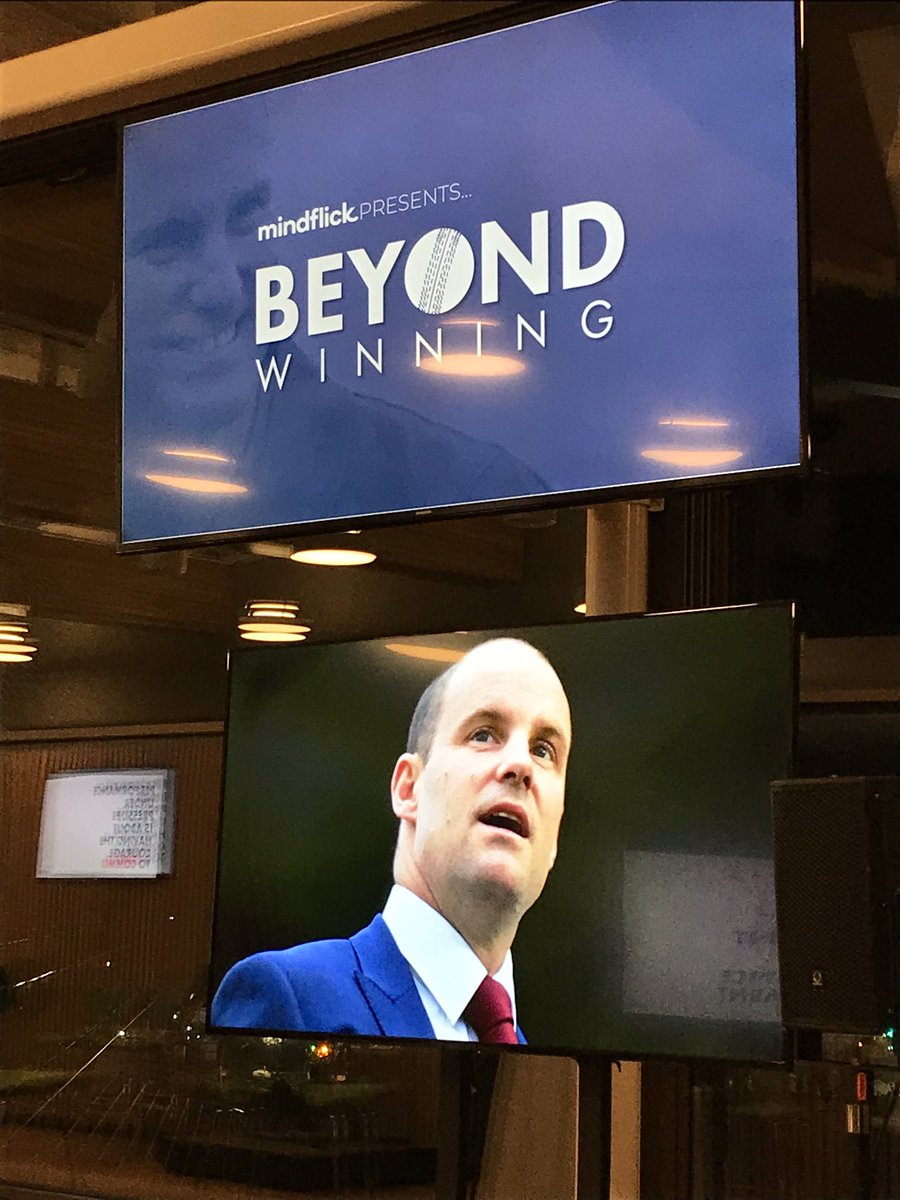 Philippa1606's tweet photo. What a fantastic event @mindflick Beyond Winning 🏏 🧠 #switchyourthinking #performancepsychology #adaptability https://t.co/BnhAhBRBhU
