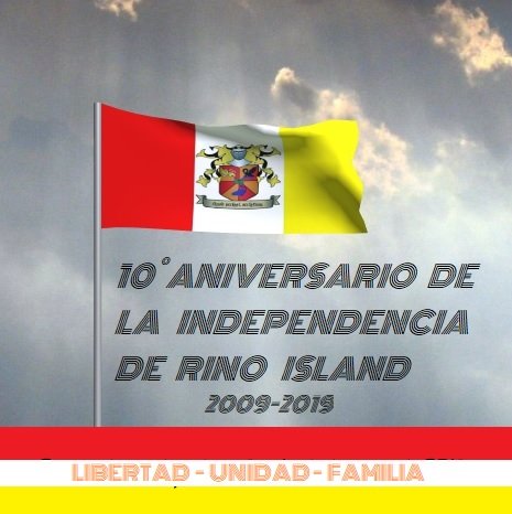 gobiernoderino's tweet photo. Diez años de trabajo, unidad y progreso, superando la adversidad y siempre con esperanzas en el futuro!!! #RinoIsland10Años https://t.co/1lYTqt39jZ