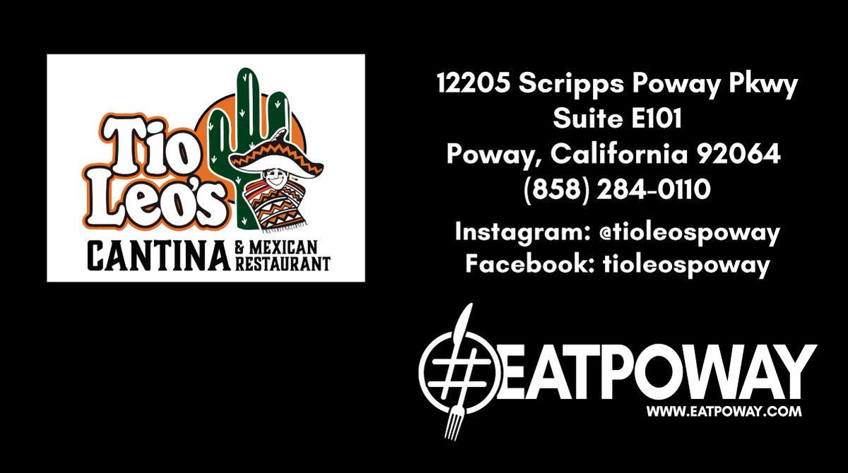 EatPoway's tweet photo. #EatPoway Supports @TioLeosLounge 🍹 Tio Leos #Poway is one of SD's Favorite Mexican Restaurants! 🍴 Celebrate #PowayRestaurantMonth 12/10-1/10 with CATERING, Sunday Brunch, Authentic Mexican Entrees and Live Music at #TioLeosPoway💃Let them know @EatPoway sent you 😄 #OLE https://t.co/jy4oiRbpEW