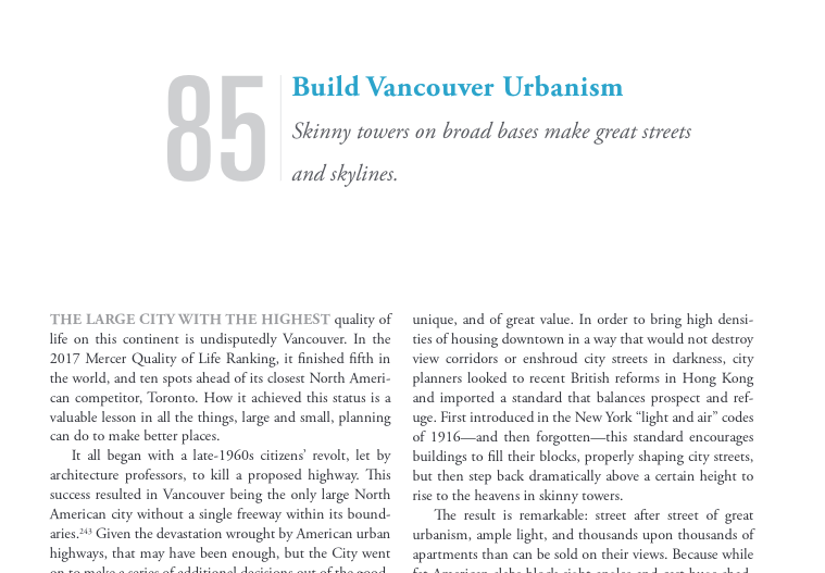 VisionZeroCA's tweet photo. @WeAreHub "It all began with a late-1960s citizens’ revolt, led by architecture professors, to kill a proposed highway. This success resulted in #Vancouver being the only large North American city without a single freeway within its boundaries ..."
@JeffSpeckAICP, #WalkableCityRules https://t.co/EuDIytcTEc