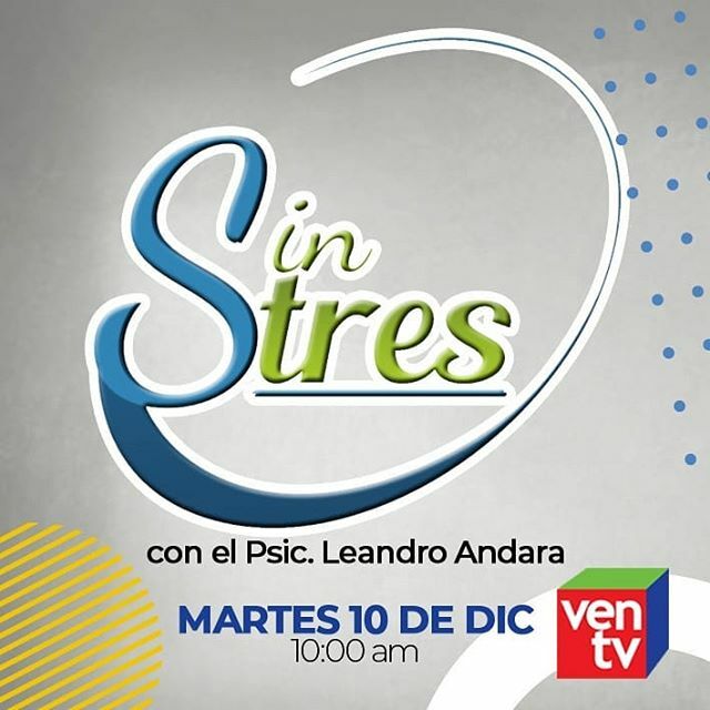 ¡Solo falta un día!
No se pierdan nuestro primer programa de la temporada este Martes 10 de Diciembre a las 10:00 a.m. por la pantalla de @ventelevisionvalera . ¡Los esperamos!

#ViveSinStres