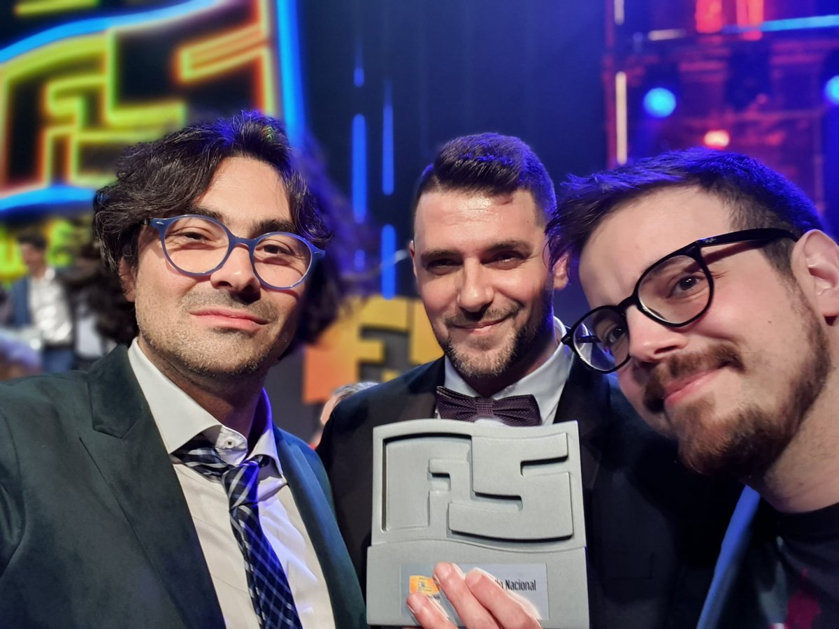 MaikelOrtega_'s tweet photo. WE DID IT! @BlasphemousGame wins Best Indie Game and Best Spanish Game at @funandserious 

🤯🤯🤯 https://t.co/qlyLQXhTx7