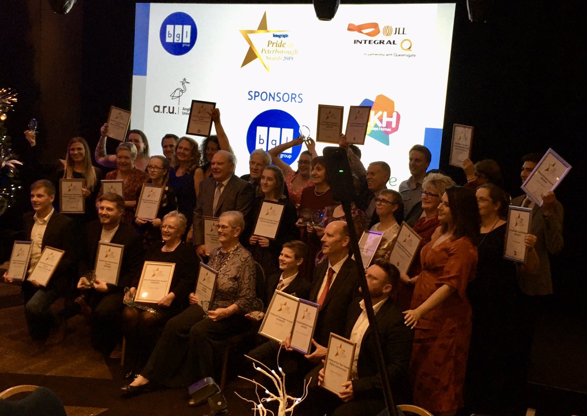 melvynprior's tweet photo. Some incredible stories at the @peterboroughtel Pride In Peterborough Awards. What a night. Well done to all the winners and finalists #PTPIP https://t.co/mNO6OsO9AR