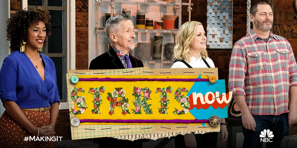 A new episode of #MakingIt starting NOW? Count us in! 🙌