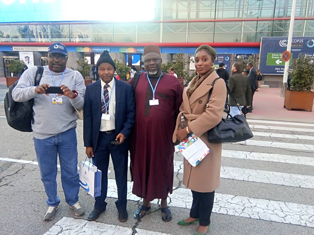RuwesIntiative's tweet photo. @RuwesIntiative Delegates at #COP25 with the aim of #networking, #learning and sharing firsthand information on #ClimateEmergency as it relates to #ruralwomen in Nigeria.
@KASU
#ClimateCrisis #RenewableEnergy #WomenEnergyEntrepreneurs #Gender #SLCPMitigation https://t.co/clnDIEnVBY