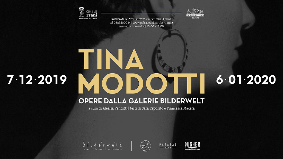MoveInArt's tweet photo. Dal 7 dicembre 2019 al 6 gennaio 2020
Tina Modotti, Immagini dalla Galerie Bilderwelt
Palazzo delle Arti Beltrani Trani (Bt)
#MoveInArt🚶🚶 https://t.co/XQQ9uq84Vi