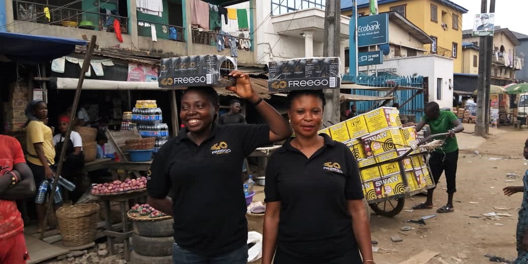 FREEGOdrink's tweet photo. FREEGO today MUSHIN market !!! Our Team  19/12/2019
Nigeria. Lagos https://t.co/AzyvhUD7JQ