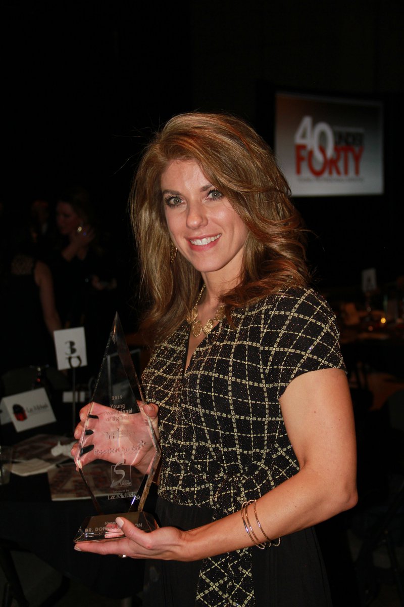 A couple nights ago, Dr. Donna Johnson took home the Young Professional of the Year award at our 2019 40 Under Forty Gala.

With this honor, she demonstrated how our actions can feed positivity into our community. Help us welcome Dr. Johnson into this elite class! 
#40Under40SB