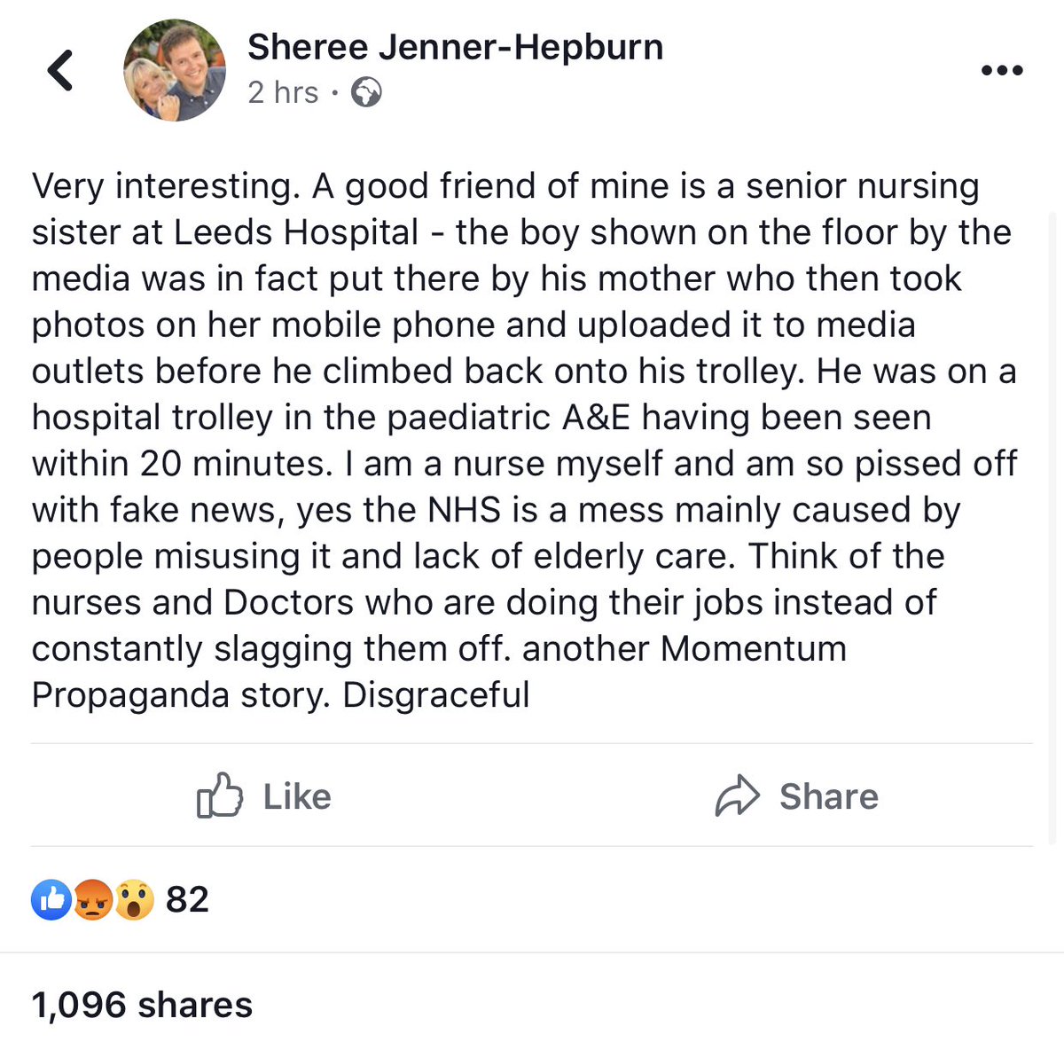 2022_natalie's tweet image. Well well well. @jeremycorbyn
Lies, lies, lies.
#LeedsHospital #NHSCrisis