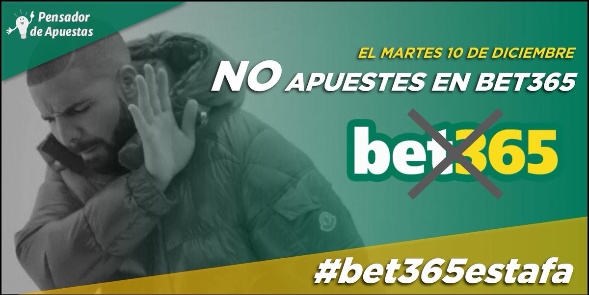 ¡Iniciamos nuestra particular huelga contra <a href="/bet365/">bet365</a>! Y nos encantaría que os sumarais a ella.

Un simple RT y/o un tuit con el hashtag #bet365estafa ya es mucho. No apuestes durante el día de hoy en bet365. Quizá no hayas sufrido limitaciones, pero si ganas dinero las sufrirás.