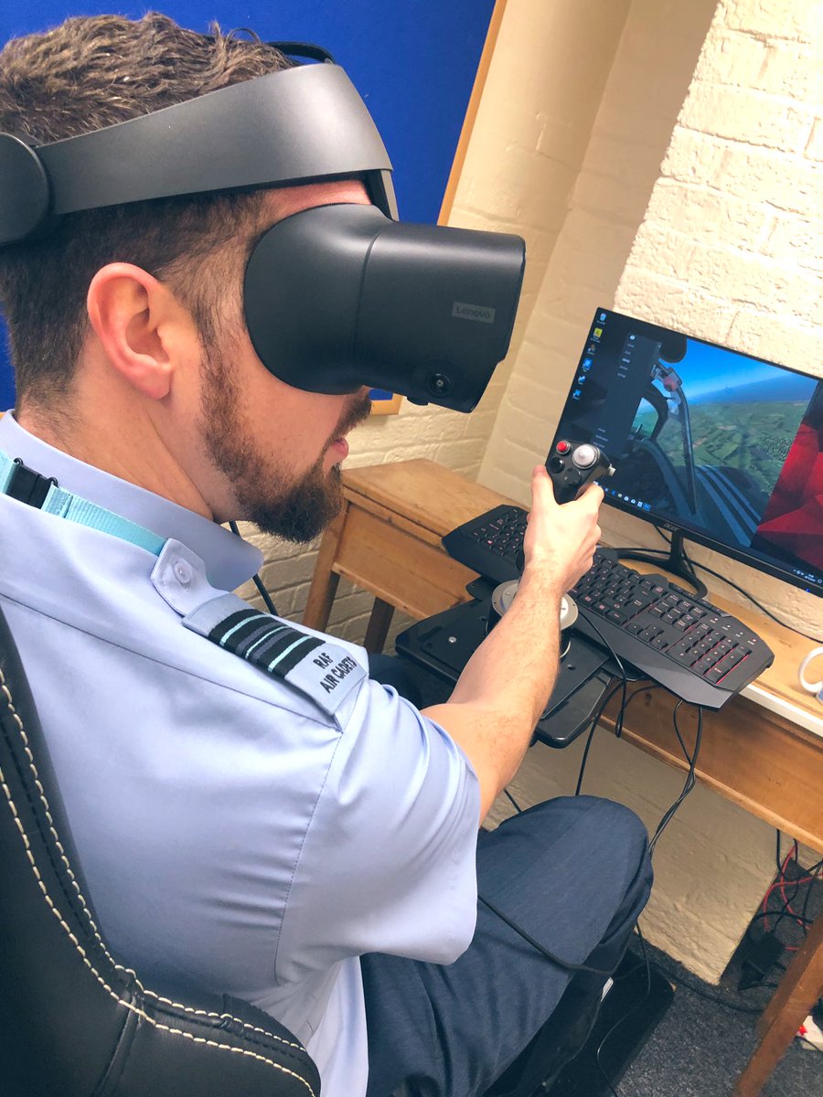 So tonight I visited <a href="/2364Sqn/">2364 Welshpool Sqn</a> Welshpool RAF Air Cadets for my 6 weekly visit. It’s great to see a fab staff team and bunch of cadets working well together, even if I did feel sick after having a go of their ongoing flight simulator project.🤢#sickbagsattheready @Plt_Off_Cornell
