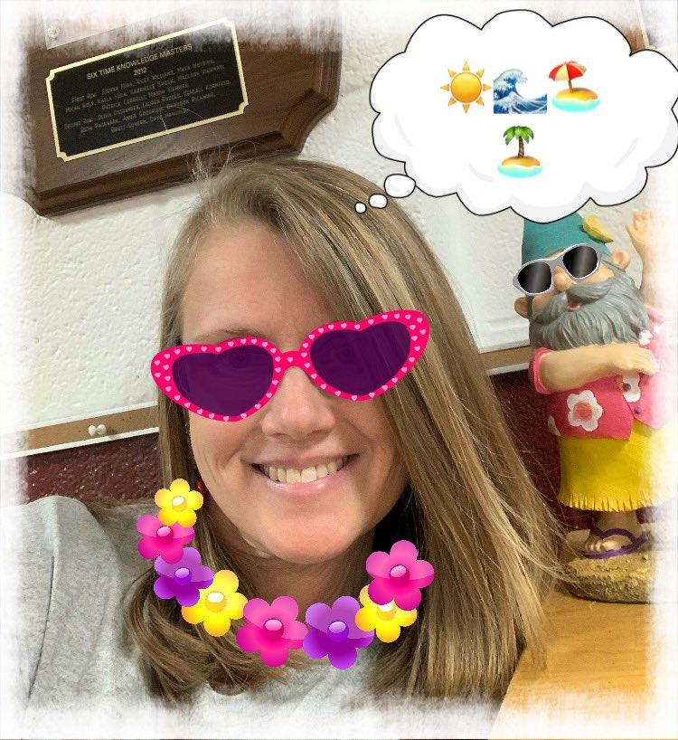 DAAnthony73's tweet photo. What a beautiful thought after this icky day!!! @CVMonroeEagles #gameofgnomes #gameonmonroe https://t.co/PErjJZidM6
