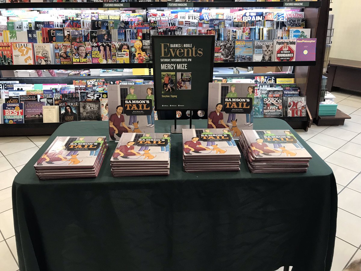 samsonstailbook's tweet photo. What a great event we had a couple of weeks ago at #BarnesandNoble in Exton, PA! #readingandsigningevent #sograteful #greatturnout https://t.co/yK5nhtxzOn