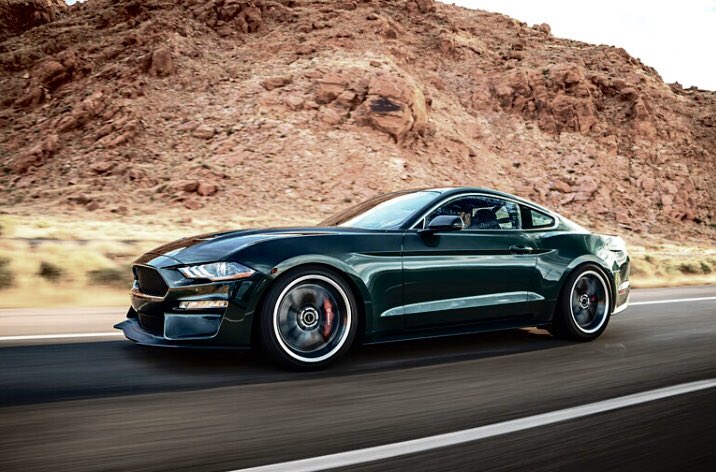 SVT_Cobras's tweet photo. #MustangMonday | The gorgeous lines of the 2019 #BULLIT...🔥🔥
#Ford | #Mustang | #SVT_Cobra https://t.co/sSFedRNbUb