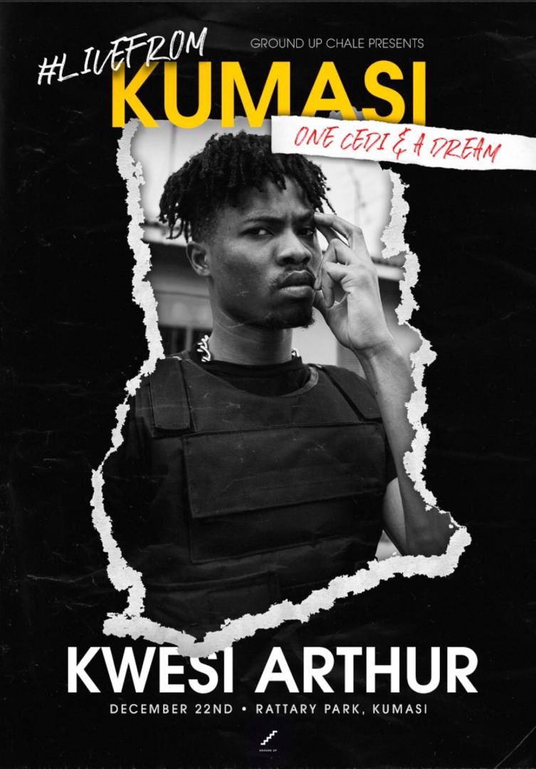KWESIARTHUR_'s tweet photo. The ppl have been asking for it, and it's long overdue. My 2nd home away from home....KUMASI it's been too long since I returned all the love you’ve been showing me all year!!! I don't want to see a single person in their house on December 22/12/2019 it's an entire city shutdown. https://t.co/gtTMGUtWpl
